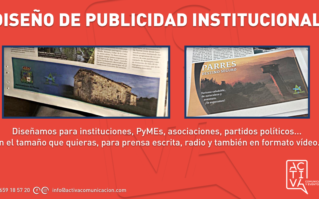 Publicidad para medios | Publicidad institucional