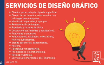 ¿Qué te ofrecemos en diseño gráfico?
