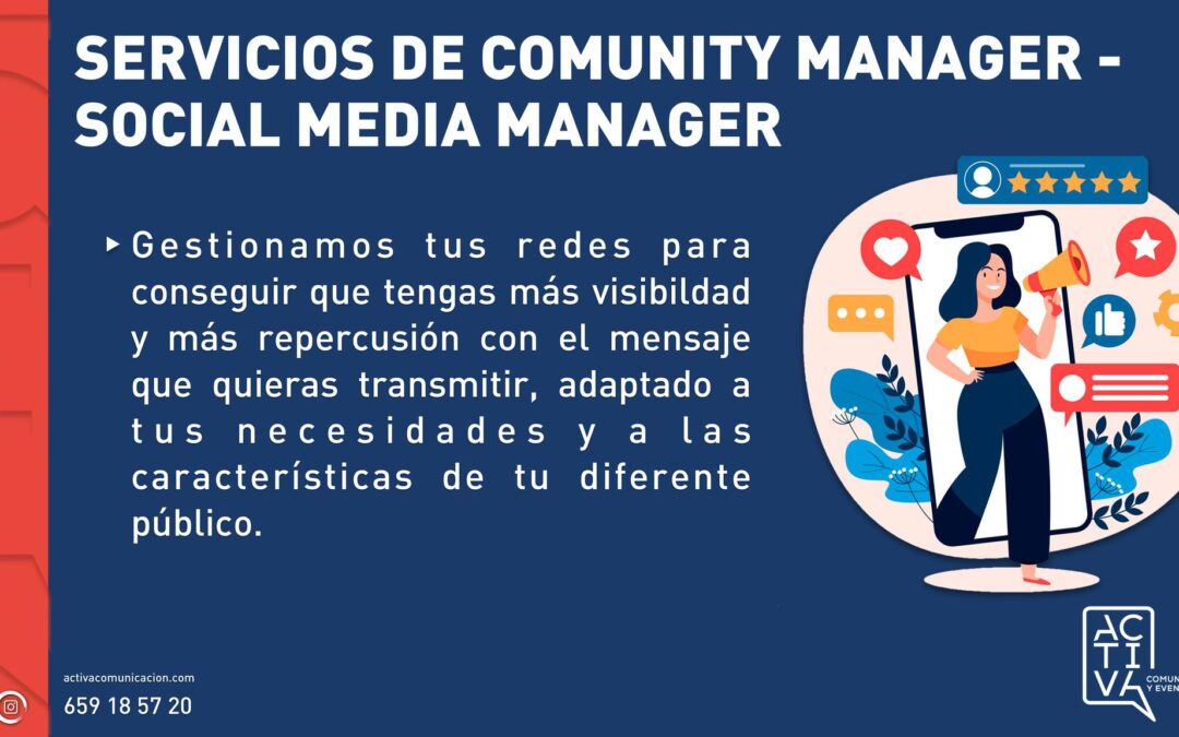 Servicios de Comunity Manager
