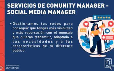 Servicios de Comunity Manager