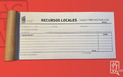 Diseño y fabricación de talonarios