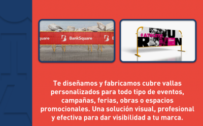 Cubre vallas para eventos