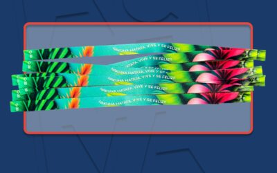 Diseño y fabricación de pulseras sublimadas